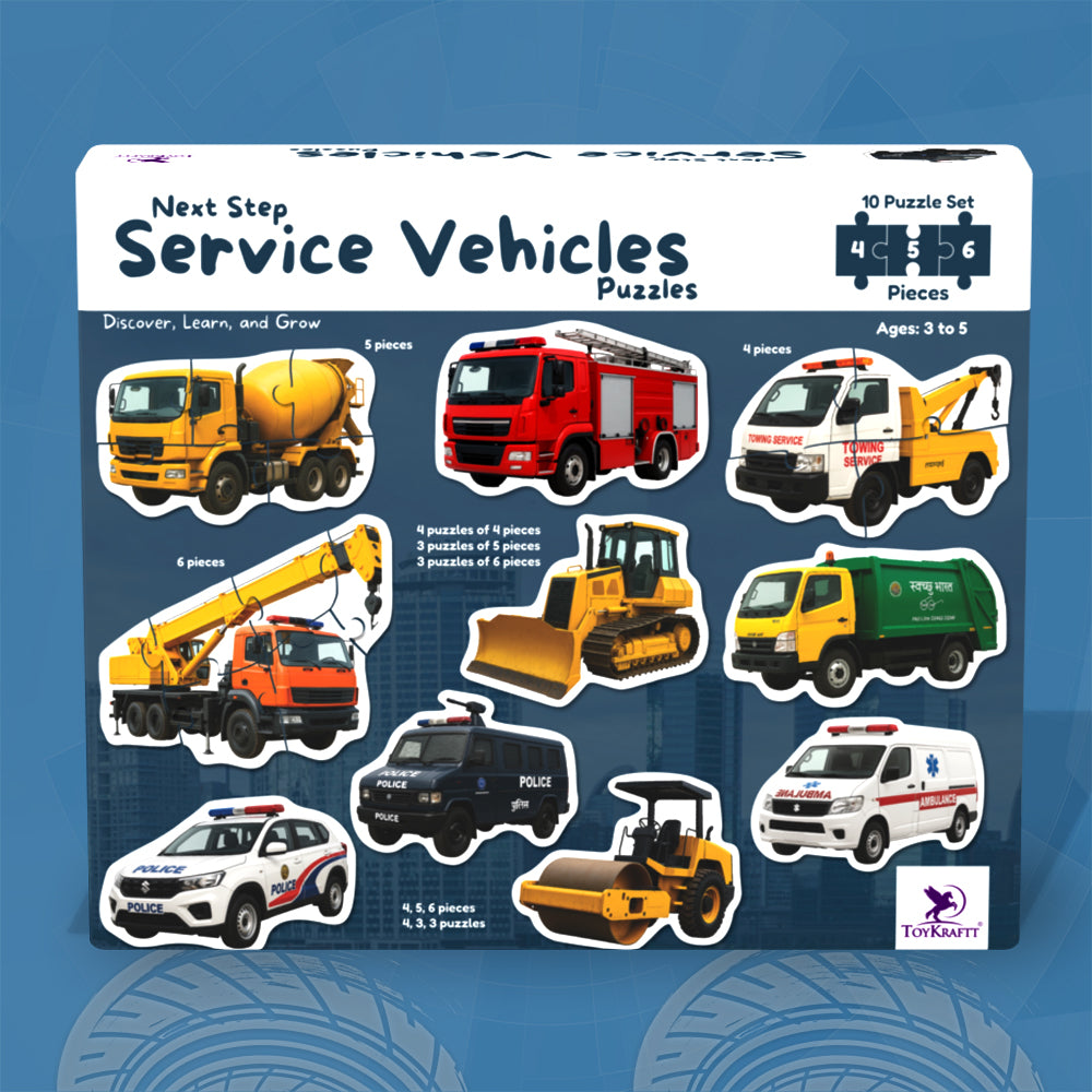 Next Step Service Vehicles Puzzles view 1